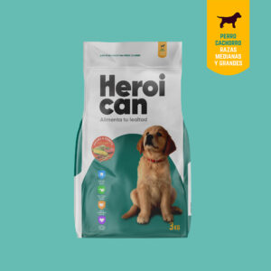Heroican - Perro cachorro raza grande - 3 Kg.