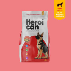 Heroican - Perro adulto raza grande - 3 Kg.